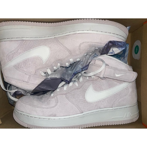 NIKE AIR FORCE 1 MID '07 QS 'VENICE' Purple / Gray Size 12 - Men's - Picture 2 of 16